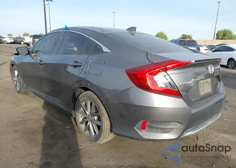 2019 Honda Civic Ex z USA, uszkodzony, nr VIN JHMFC1F31KX010831